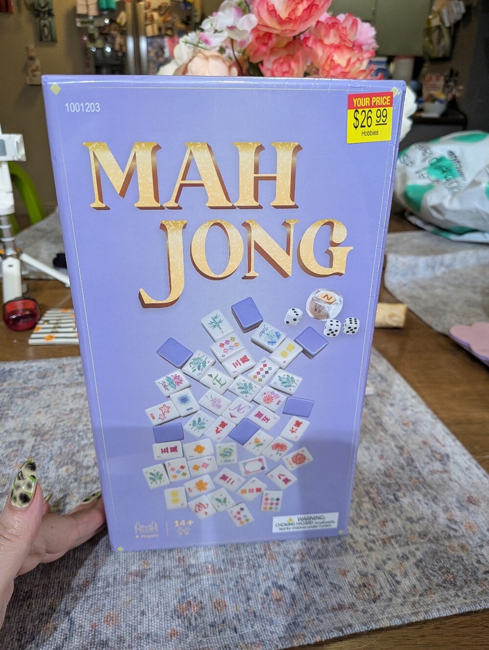 Viral Hobby Lobby Mah Jong Lavender Tiles